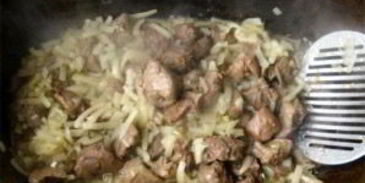 плов из баранины в казане