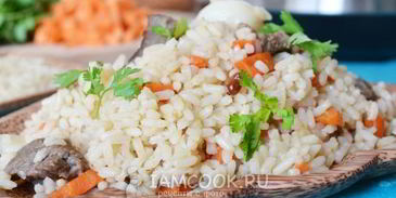 плов из баранины в мультиварке