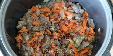 плов из баранины в мультиварке