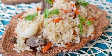 плов из баранины в мультиварке