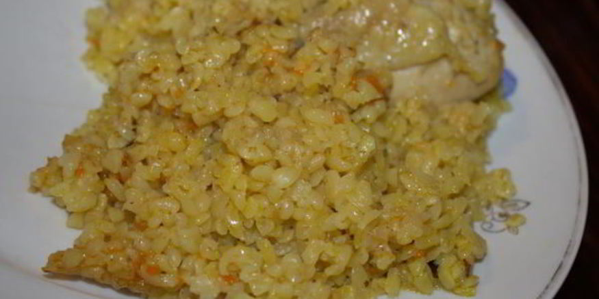 Рецепт плова из булгура с курицей