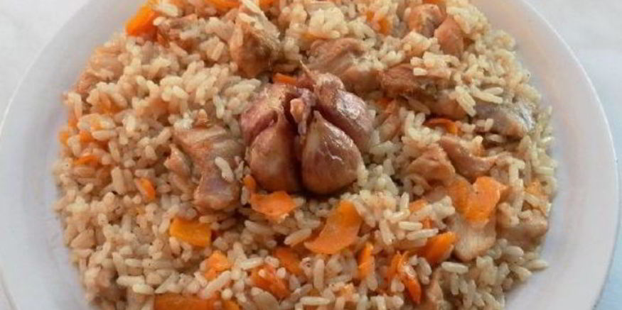 Рецепт плова из куриных бедрышек