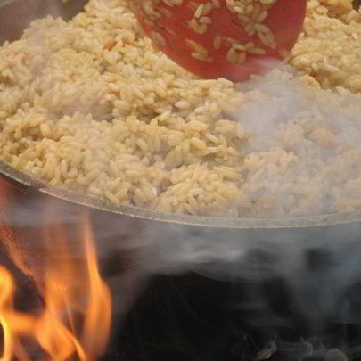 Плов на костре