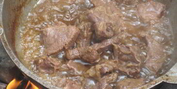 плов на костре