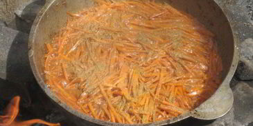 плов на костре