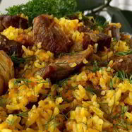 Рецепт Плова по-украински со свининой