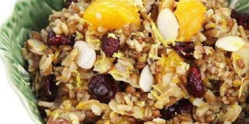 Рецепт плова с фруктами и орехами