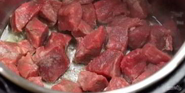 плов с говядиной