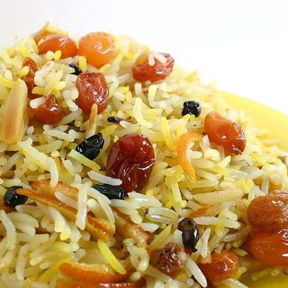 Плов с курагой и изюмом