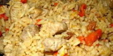 плов с курагой