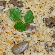 Рецепт Плова с куриными сердечками