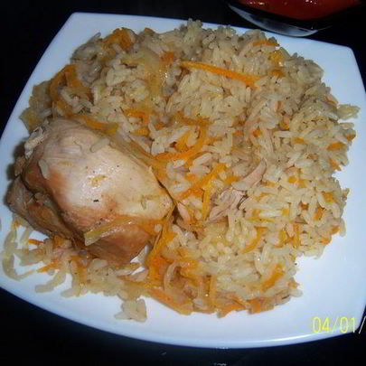 Плов с курицей