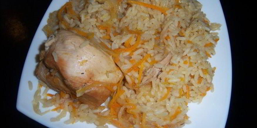 Рецепт плова с курицей