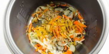 плов с нутом в мультиварке