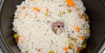 плов с нутом в мультиварке