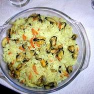 Рецепт Плова с рыбой и мидиями