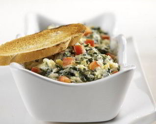 Плов со шпинатом