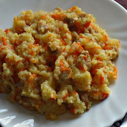 Плов со свининой