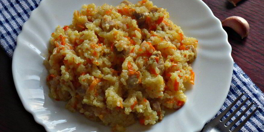 Рецепт плова со свининого