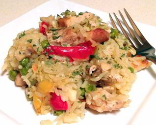 Плов со свинины