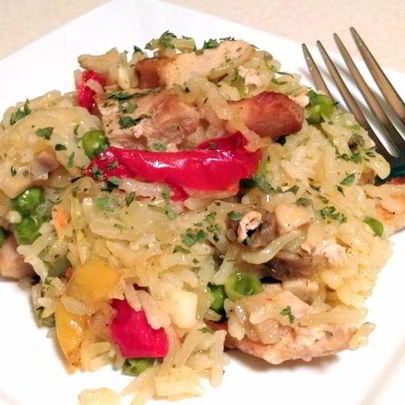 Плов со свинины