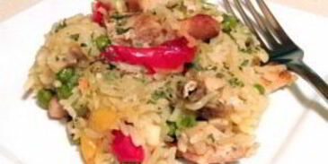 плов со свинины