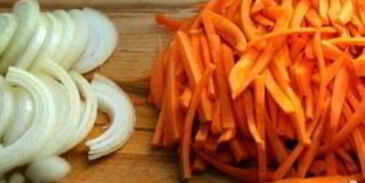 постный плов с грибами