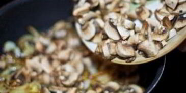 постный плов с грибами