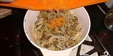 постный плов с грибами