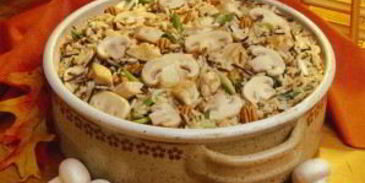 постный плов с грибами