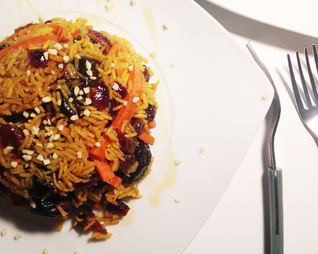 Сладкий плов по-индийски