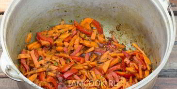 вегетарианский плов из гречки