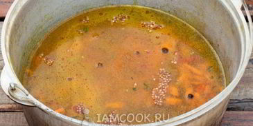 вегетарианский плов из гречки