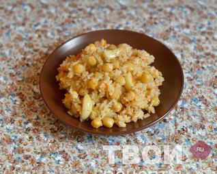 Вегетарианский плов с нутом