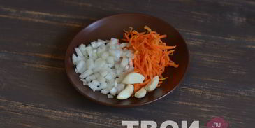 вегетарианский плов с нутом