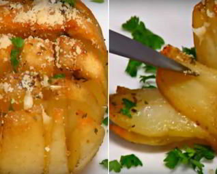 Праздничный гарнир из картофеля