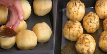 праздничный гарнир из картофеля