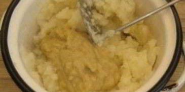 пюре из картофеля и кабачков