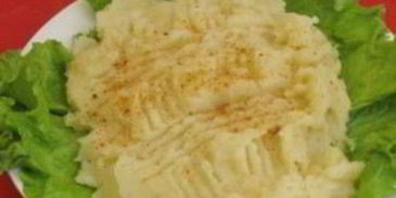 пюре из картофеля и кабачков