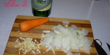 фрикасе из кролика с тимьяном