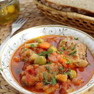 Рецепт Фрикасе из курицы в томате