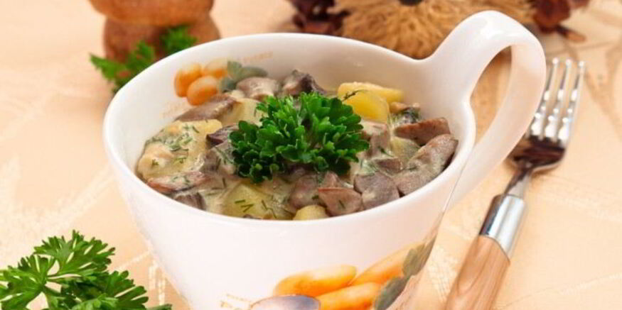 Рецепт грибного рагу