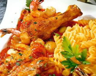 Итальянское куриное рагу