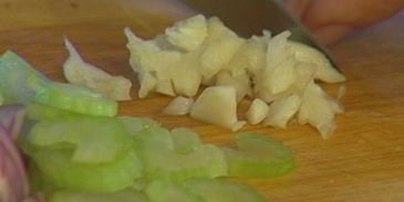 макароны с рагу из кролика