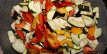 овощное рагу на сковороде