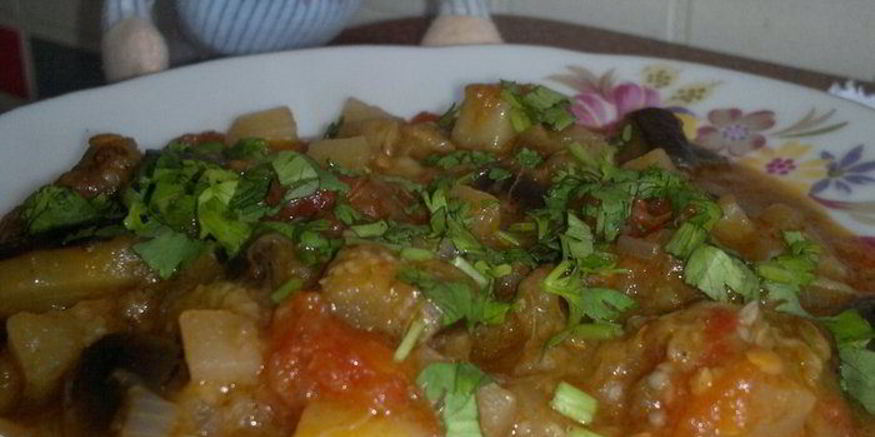 Рецепт овощного рагу прощание с летом