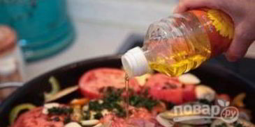 овощное рагу с фрикадельками