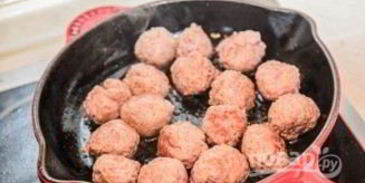 овощное рагу с фрикадельками