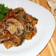 Рецепт Овощного рагу с грибами