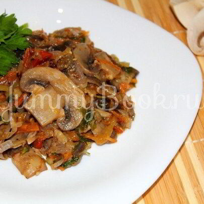 Овощное рагу с грибами